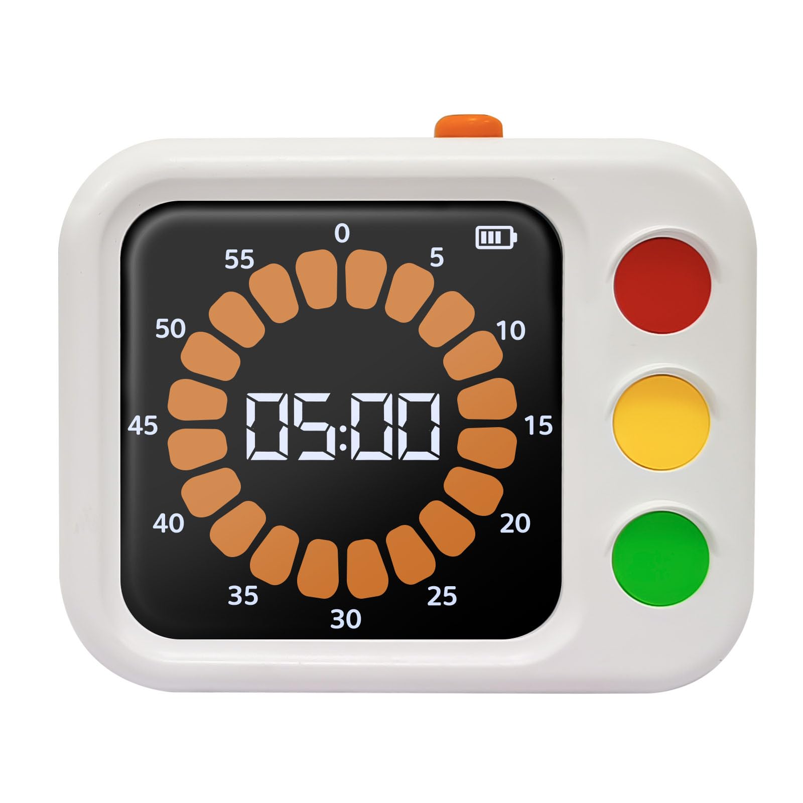 Thewasc Multicolor Time Management Tool Digital Timer 60 Minutes Countdowns Traffics Light Timer Acoustics Reminder For Homework Tasks Time Management Tool