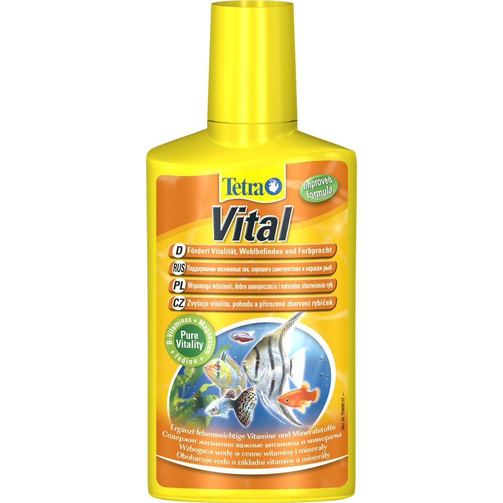 Tetra Aqua tetra vital кондиционер для поддержания естеств. условий на 200л 100мл (1x12) 139237 (4004218139237)