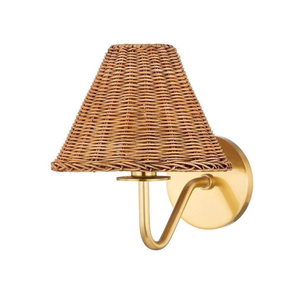 Mitzi H704101-AGB ISSA - 1 Light Wall Sconce 9.75 inches Tall and