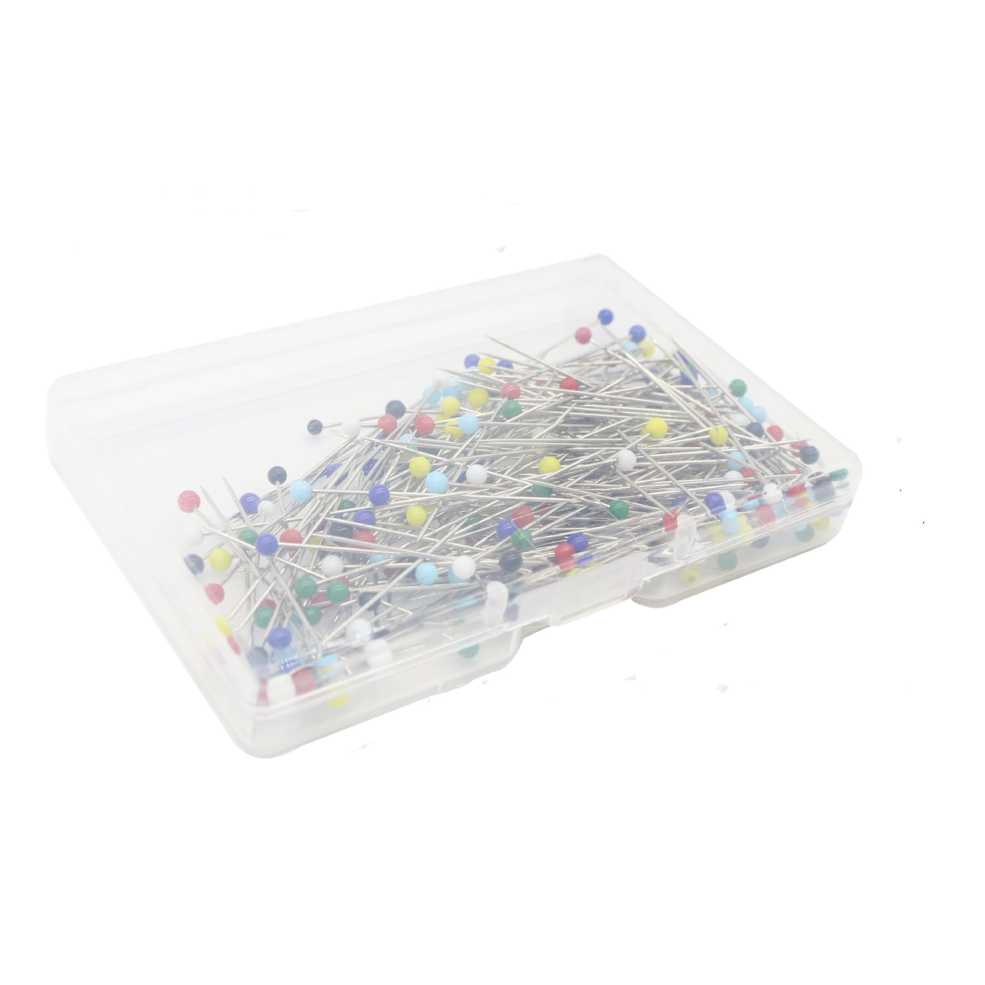 250 Spilli Con Testa Grande Nera - Per Cucito, Hijab, Artigianato E Decorazioni