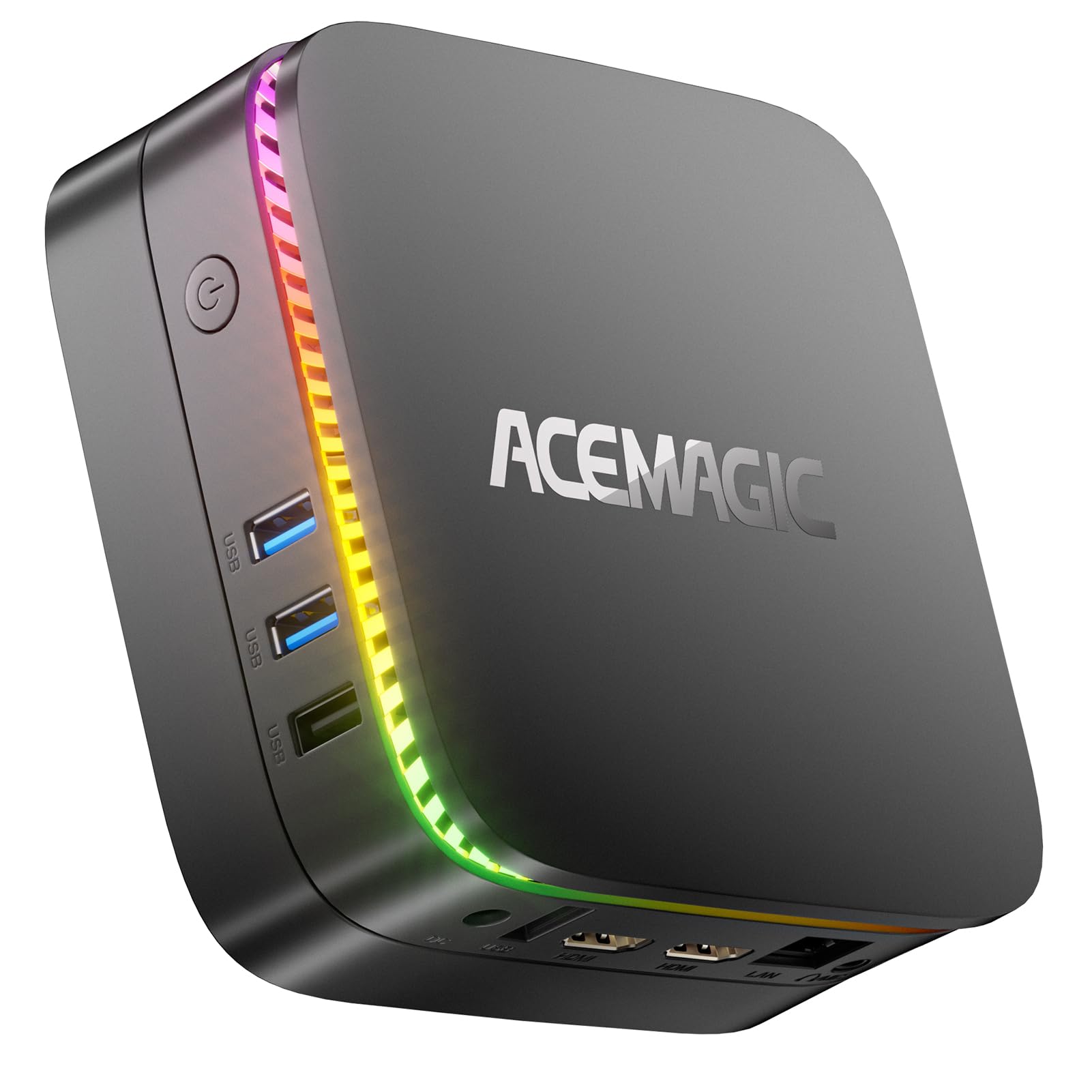 ACEMAGIC AK1Plus RGB Mini PC,12th Gen Ιntel Alder Lake Ν95 (up to