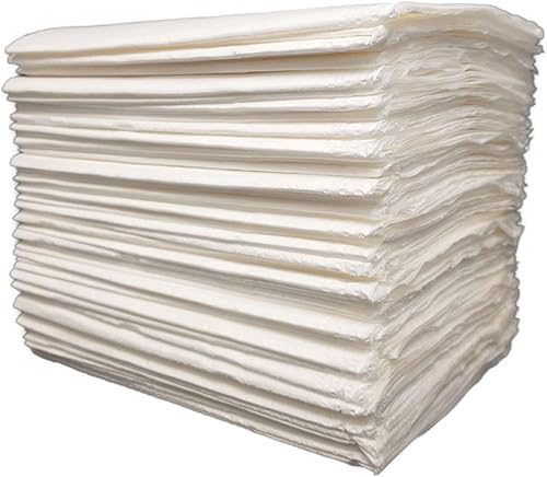 Miniatura 6 de Vakly Baberos dentales desechables blancos  Servilleta impermeable para paciente de 13 x 18 pulgadas, toallas profesionales para dentistas, uñas,