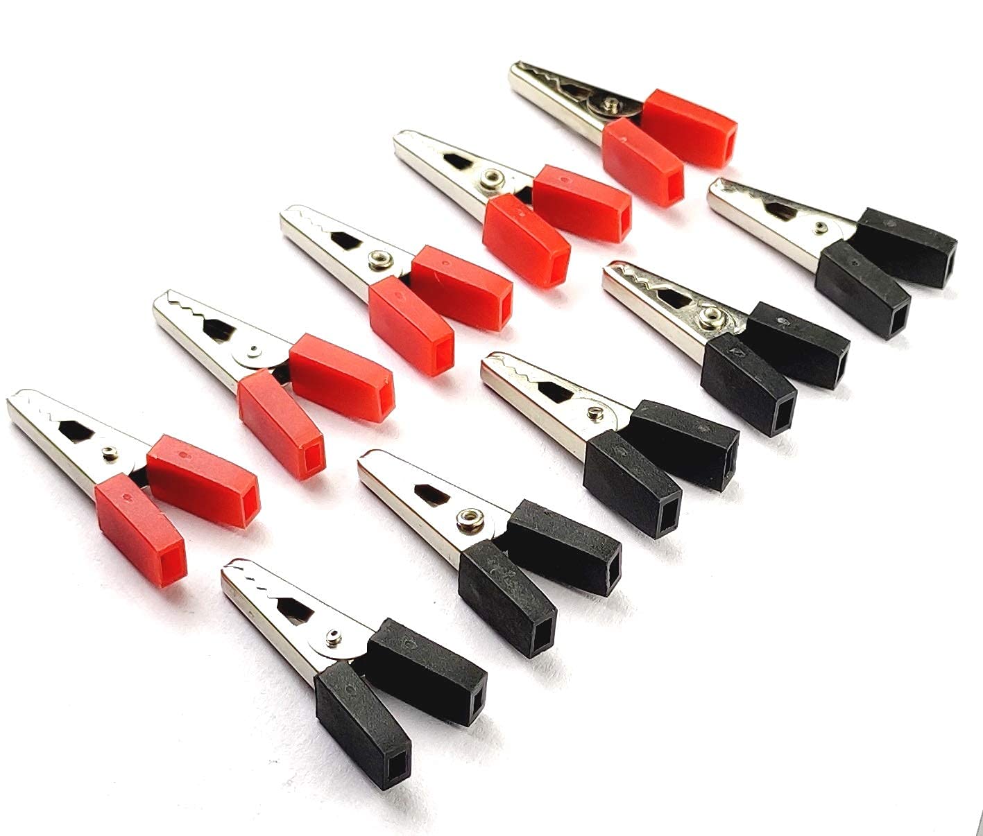 See full amazon price history chart for HKeCart - (10pcs 5 Pair) Crocodile Alligator Clip - 34mm Battery Clamps - Red Black for DIY Kit HKeCart - (10pcs 5 Pair) Crocodile Alligator Clip - 34mm Battery Clamps - Red Black for DIY Kit (B09BBK1NSC) Amazon Price History, Amazon Price Tracker
