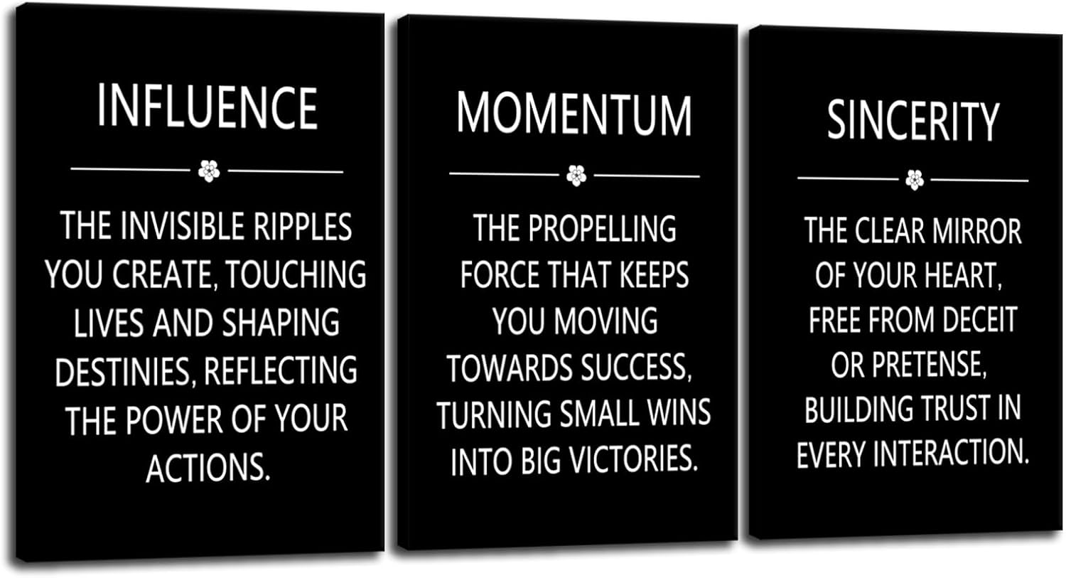 Motivational Wall Art Discipline Poster Struggle and Focus On Inspirational Positive Quotes Painting Modern Artwork Canvas Posters For Boxing Gym Office Home Framed Ready to Hang [36''Wx 16''H]