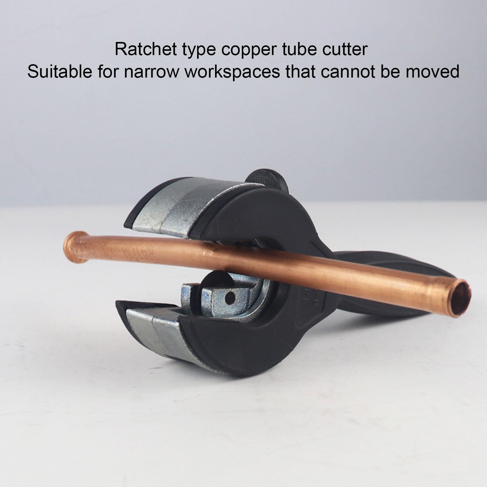 Copper Pipe Cutter Steel Smoothly Accurate Cutting 6 to 23mm Ratchet Tubing Cutter for Plumbing Automotive Heating Repairs