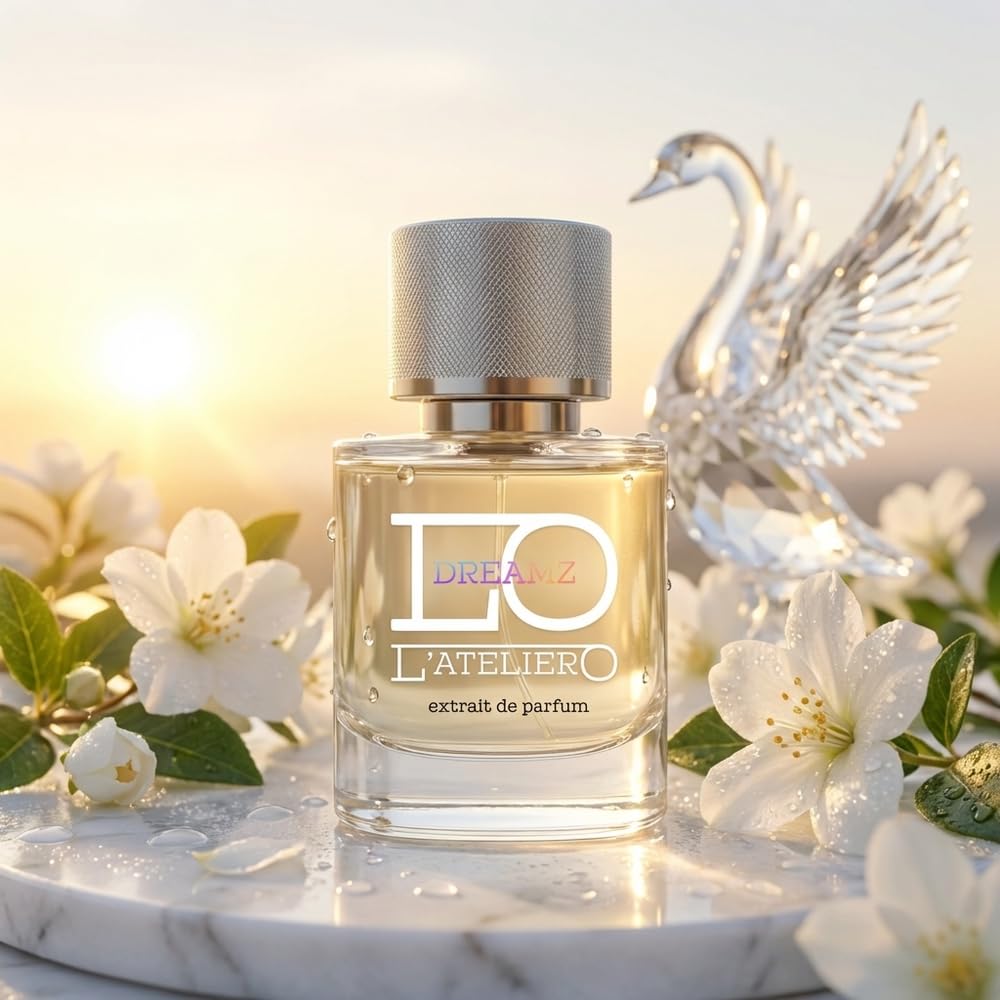 L'ATELIERO - DREAMZ - Extrait de Parfum - 50ml - Unisexparfum - Frisch, Sauber, Aquatisch, Zitrisch - Duft nach Frischer Wäsche