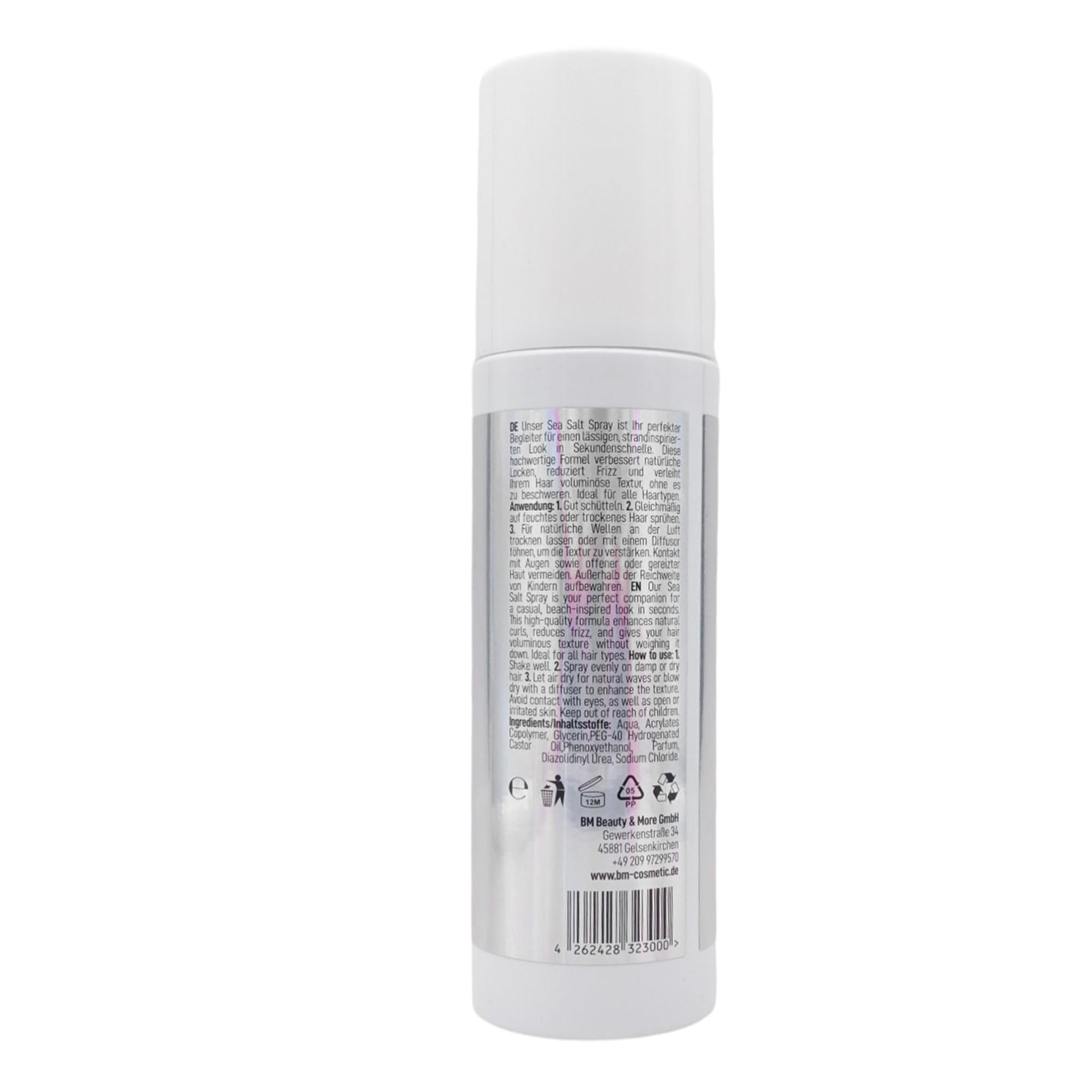 Tru Sea Salt Spray 200ml - Locken-Boost & Struktur, Frizz-Kontrolle