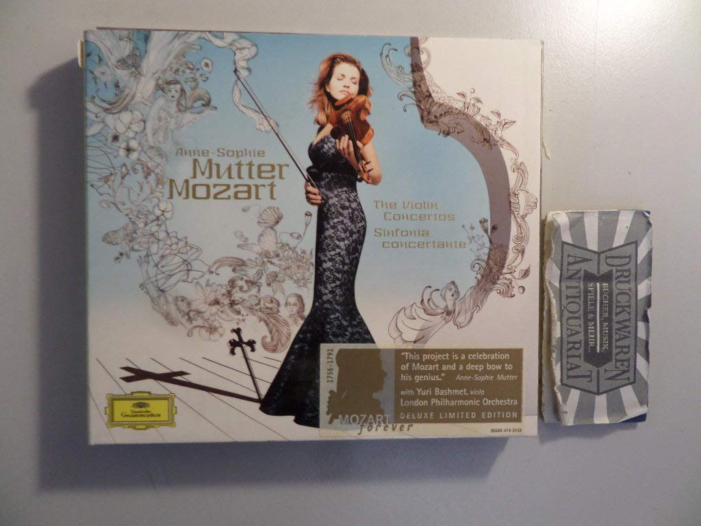 Complete Violin Concertos / Sinfonia Concertante [Audio CD] Mozart/Mutter; Mozart, Wolfgang Amadeus and Anne-Sophie Mutter