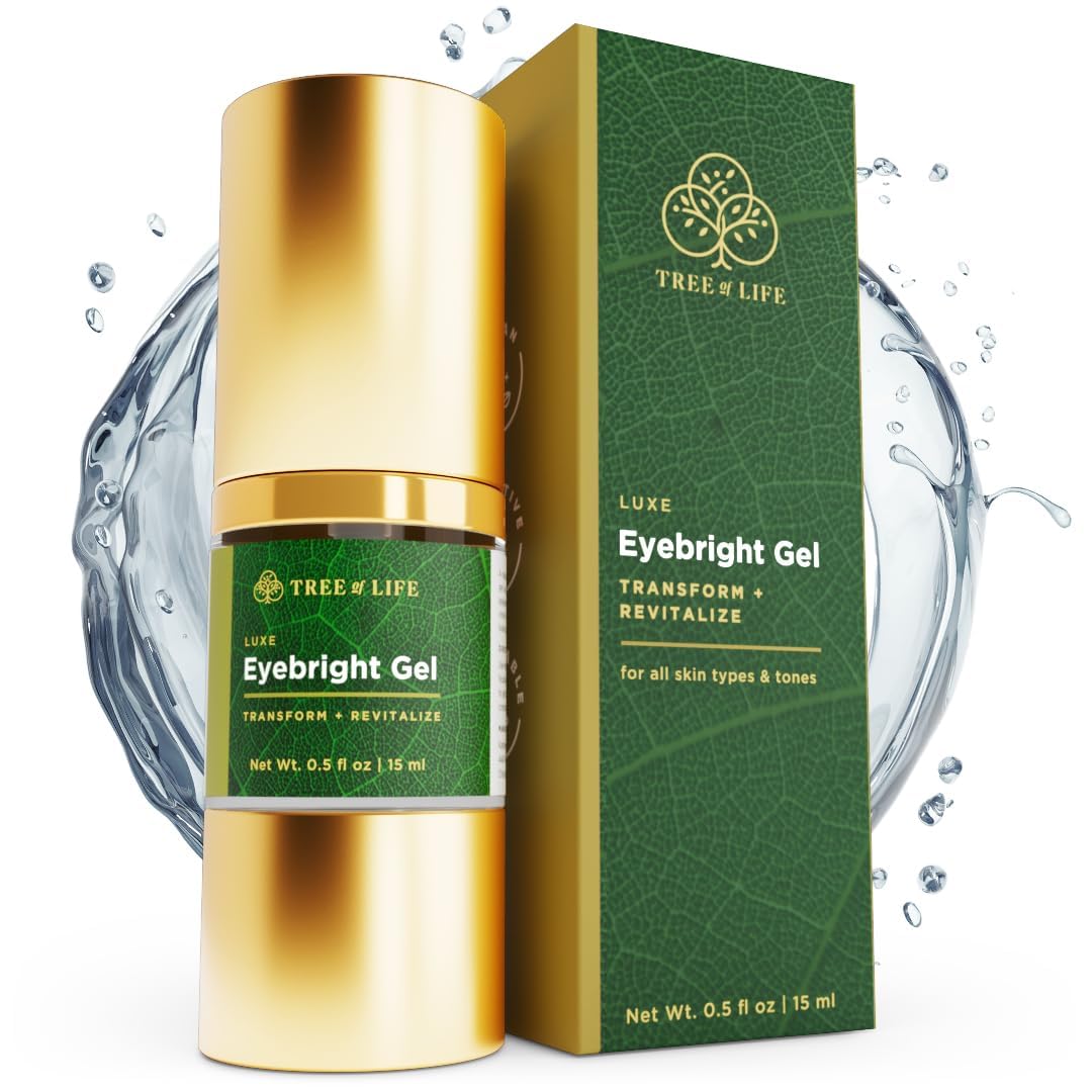 TREE OF LIFE BEAUTY Eye Gel Moisturizer for Dark Circles and Puffiness