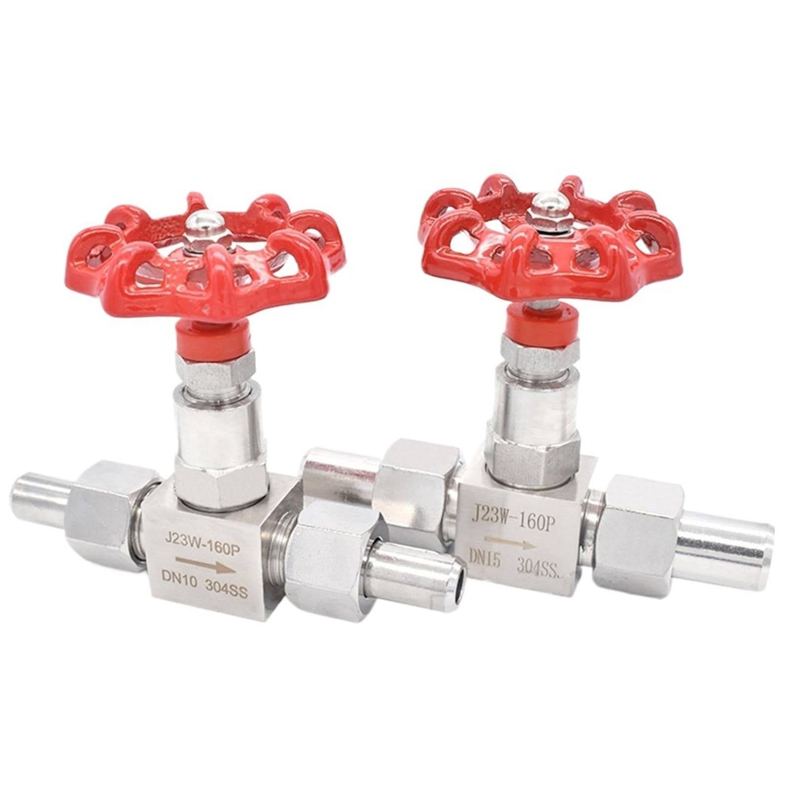 Válvula de aguja J23W-160P para eliminar fugas en sistemas DN6 inox