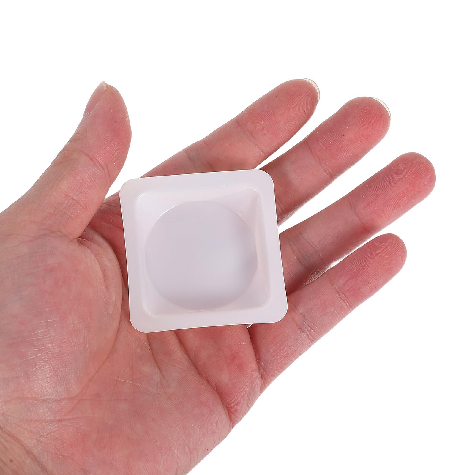 100 Piatti Di Pesatura in Plastica Resistenti, Mini Vassoi Da Laboratorio Portatili Per Campioni, Contenitori Di Pesatura Precisi Per Uso Scientifico e Industriale