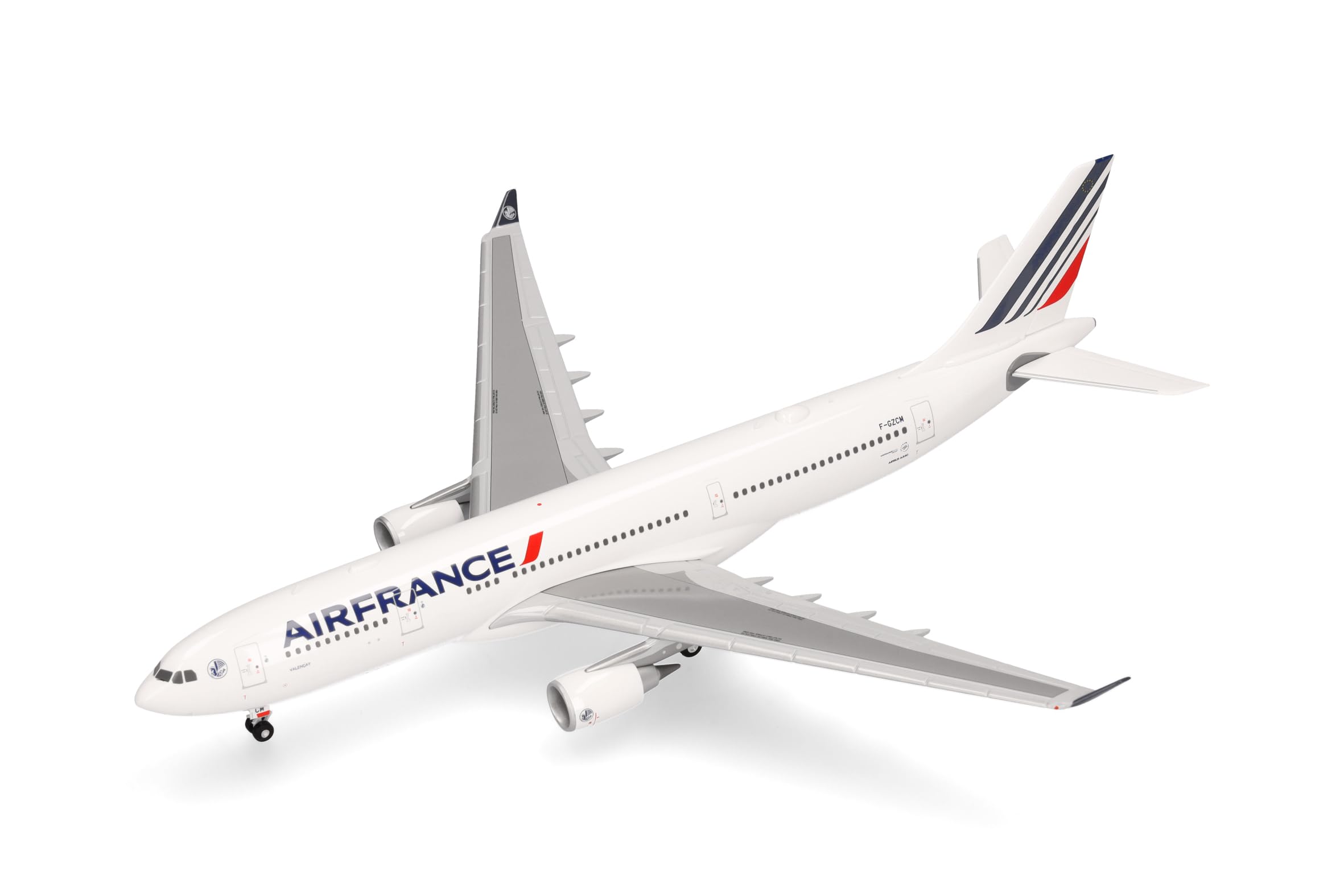 Herpa Maquette Avion Air France Airbus A330-200,echelle 1/200, Model, pièce de Collection, d'avion sans Support, Figurine Plastique