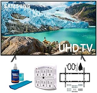 Samsung 50" RU7100 LED Smart 4K UHD TV 2019 Model (UN50RU7100FXZA) with Slim
