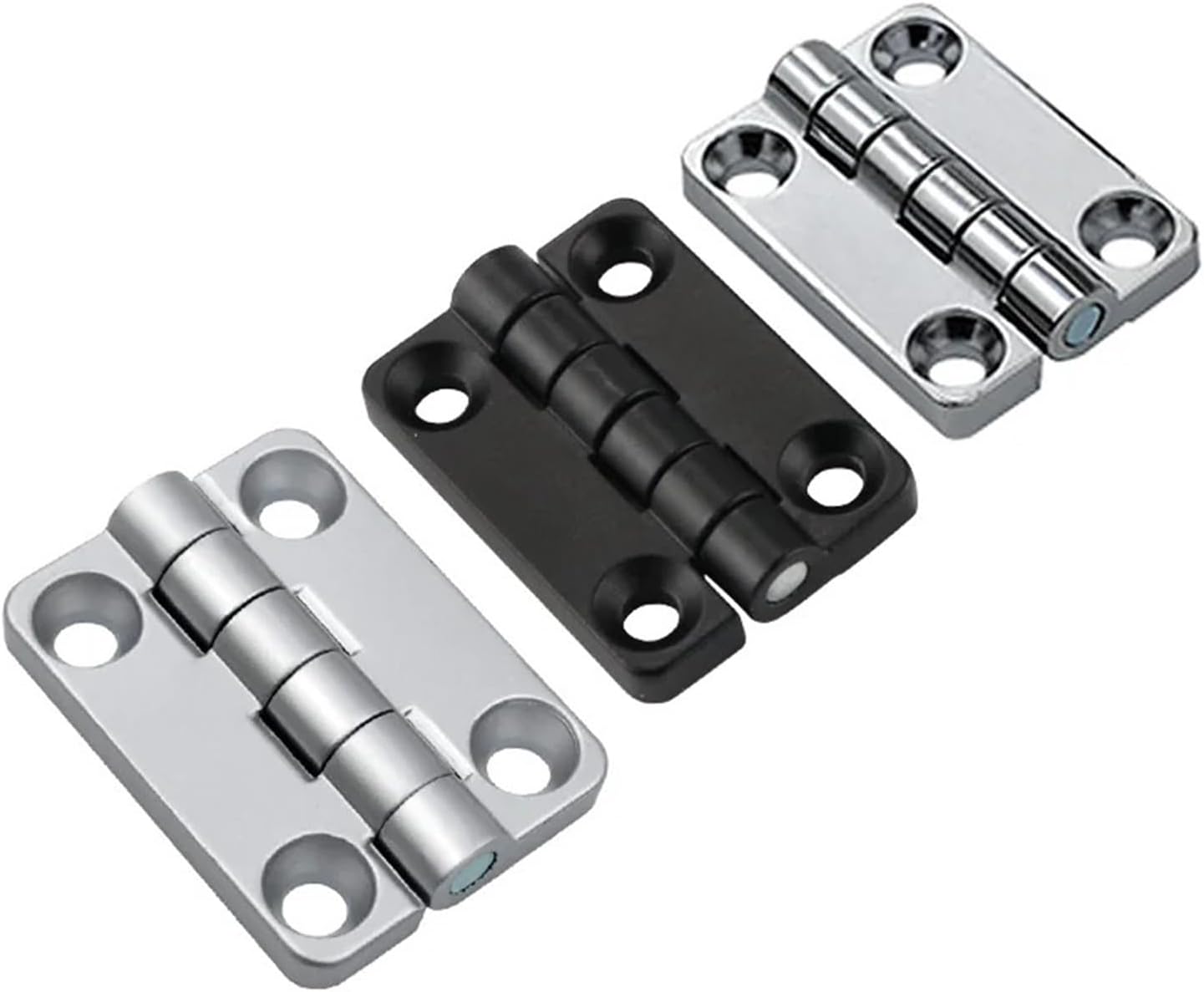 Zinc Alloy Inlaid Counterbore Type Mechanical Equipment Distribution Box Cabinet Door Hinge 1Pcs(CL209-2-B)
