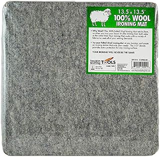 13.5" x 13.5" Wool Ironing Mat - 100% New Zealand Wool Pressing Pad