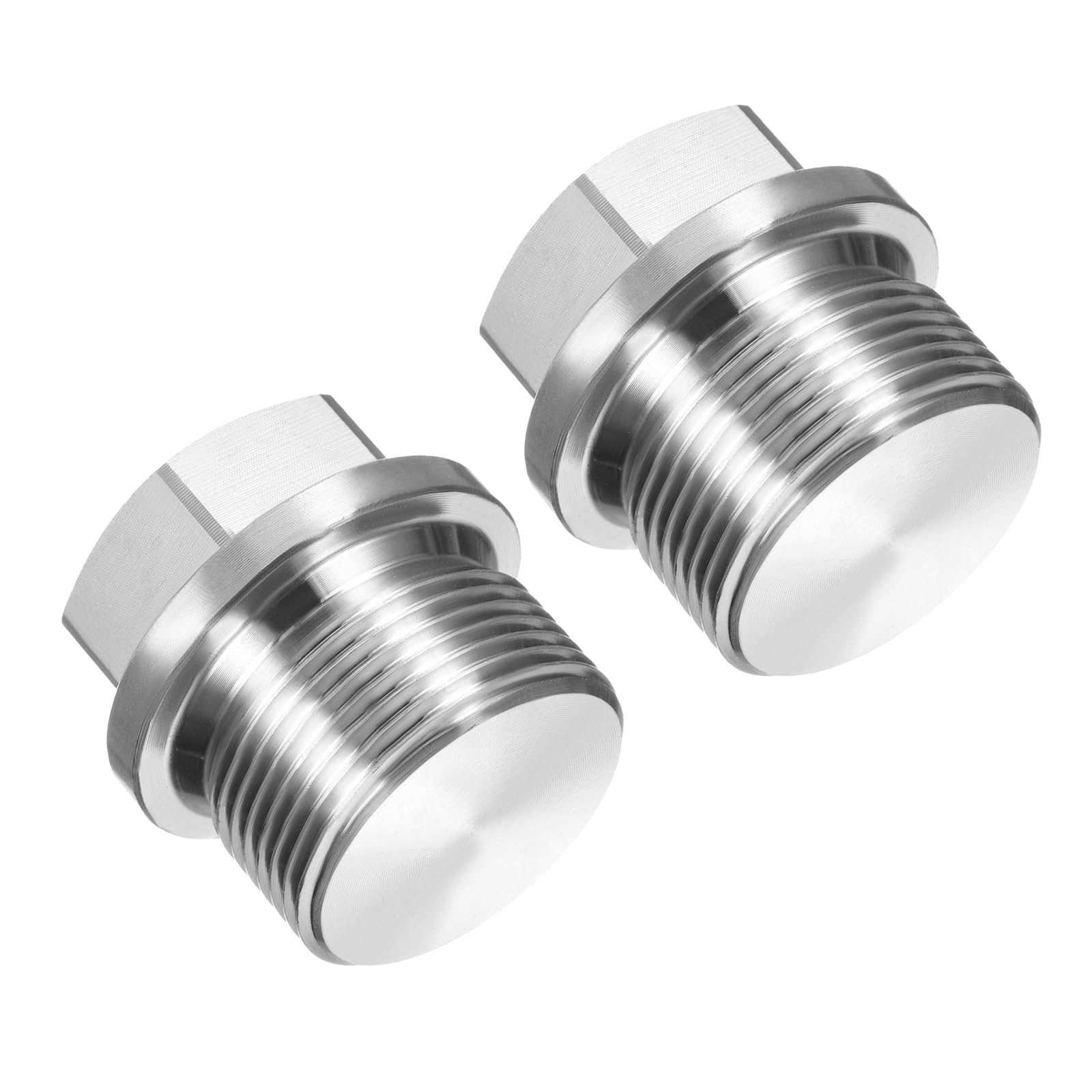 Bouchon de vidange M27 x 2 anti fuite en inox hexagonal pour carter et réservoir