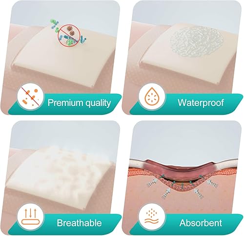 Miniatura 3 de Dimora Apósito de espuma de silicona con adhesivo de borde de 6 x 6 pulgadas, vendaje impermeable para el cuidado de heridas, paquete de 5
