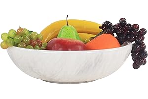 White Marble Bowl: A Touch of Elegance for Your Kitchen Organization