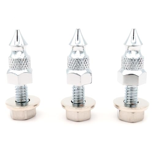 Miniatura 7 de Americruise - Kit de tornillos de púas de montaje cromado para motocicleta Harley Touring Electra Street Glide FLHT FLHX 1996-2013 (1996-2013)