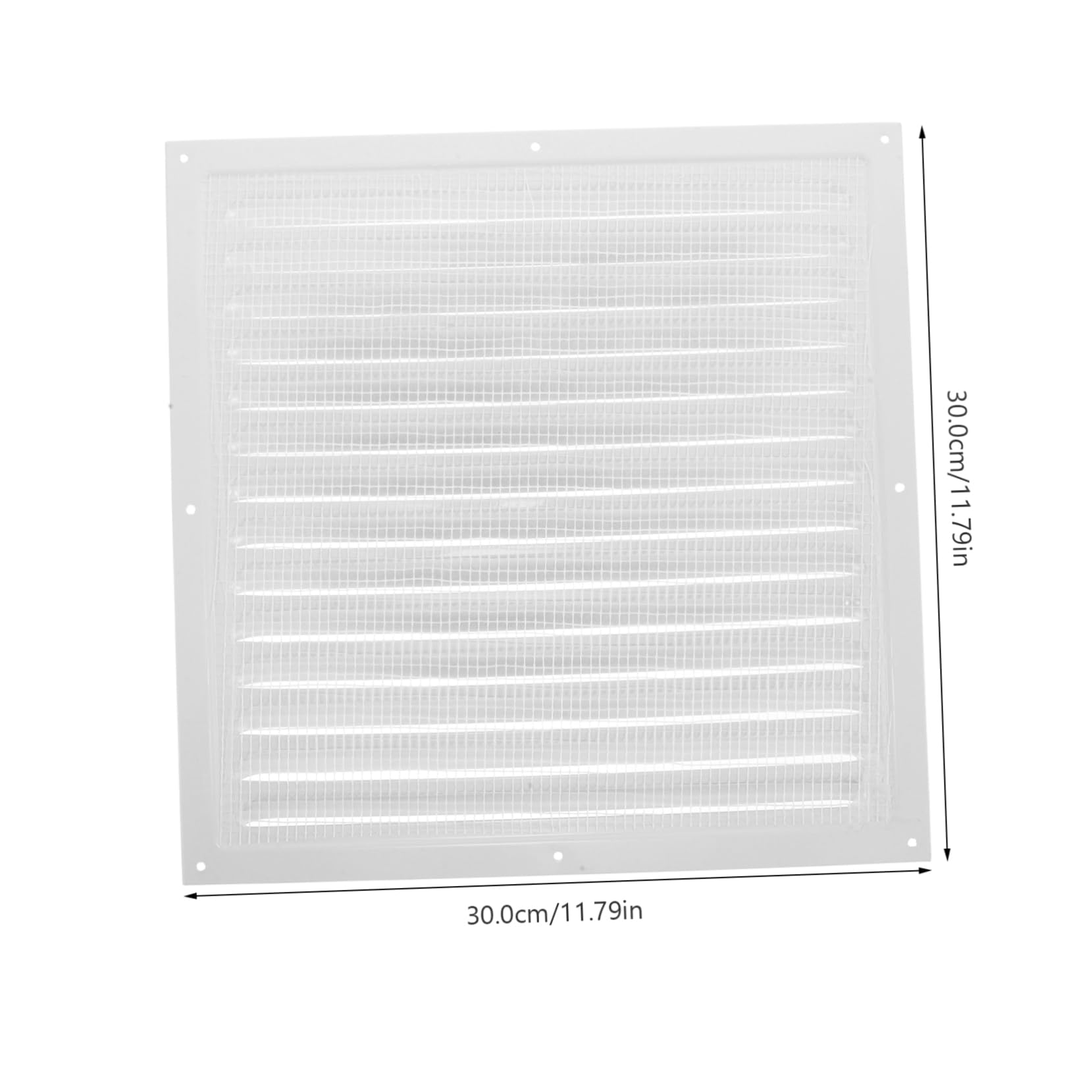 2pezzi Bocchetta Ventilazione Soffitto in Alluminio Scarico Per Condizionatore d Aria Copertura Per Prese d Aria Per Pareti Esterne Design Persiane Per Isolamento Termico e