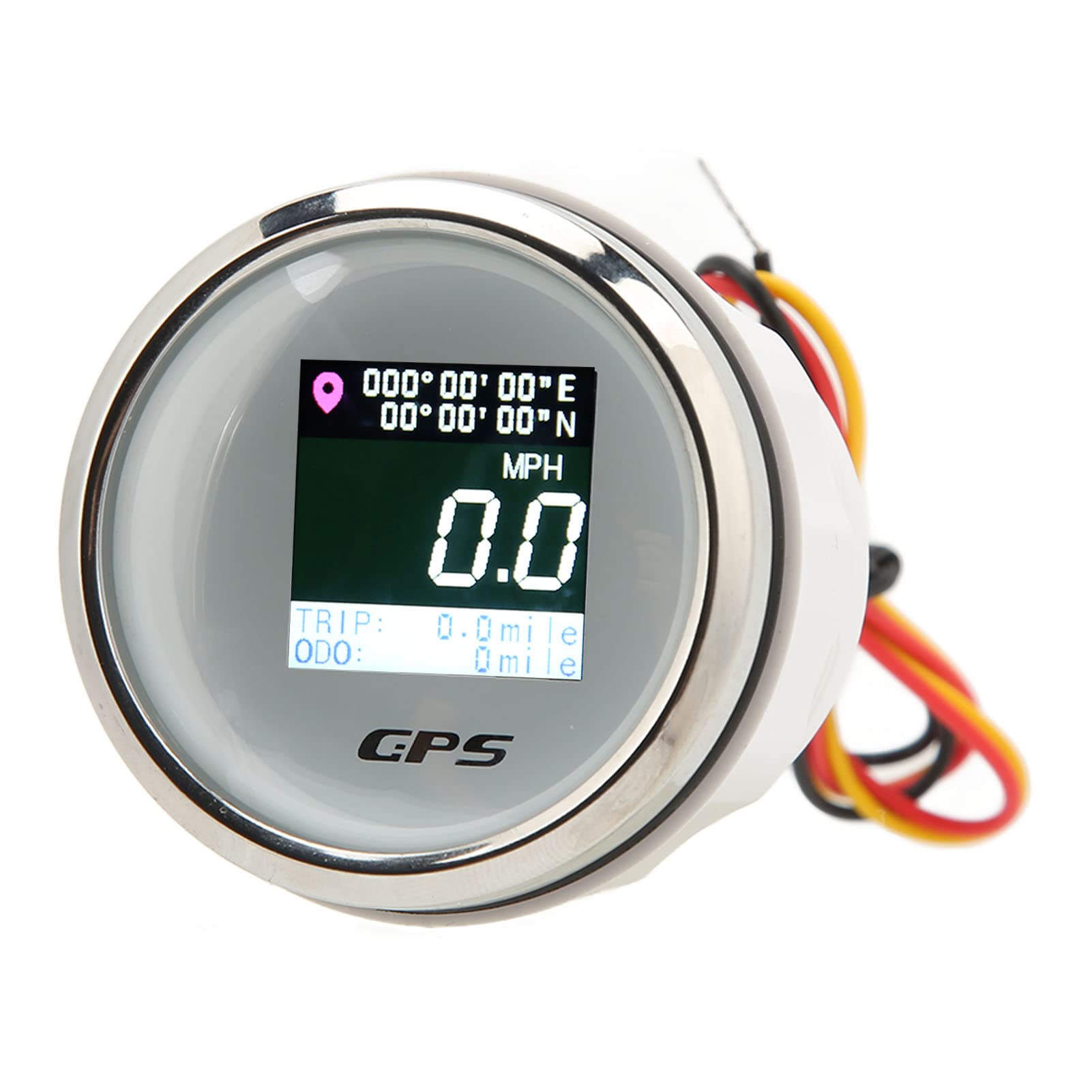 Contachilometri GPS da 52 Mm Contachilometri IP67 Impermeabile per Barca RV Moto