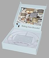 Vista 6 de Kit de pantalla de tambor para ventilador de techo, 100% lino, con adaptador y difusor GRATUITO Se ajusta a kits de luces estándar de ventilador