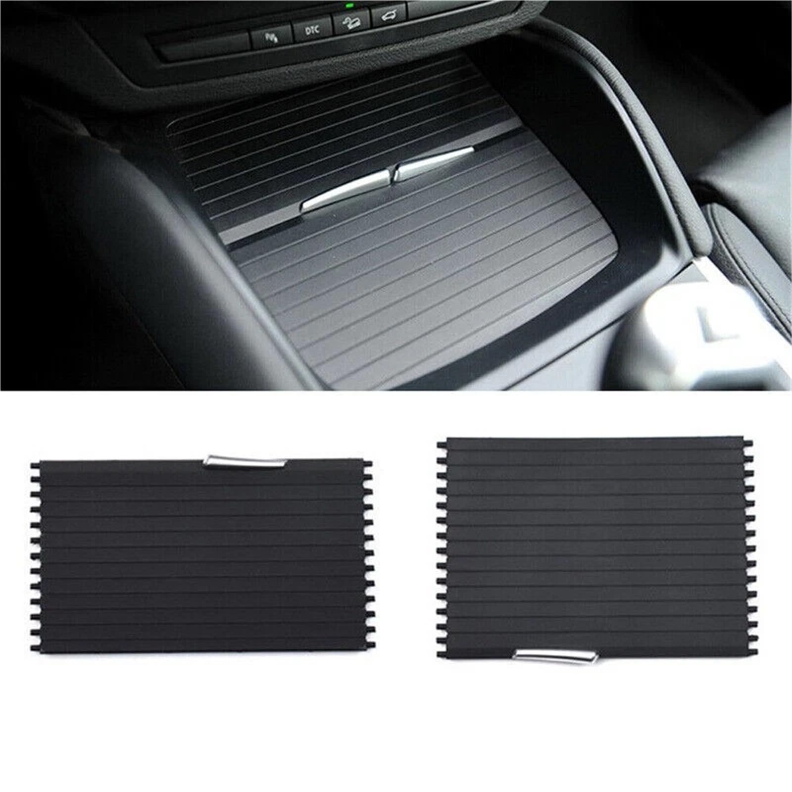 Cache Porte-Gobelet Durable pour BMW X5 X6 E70 E71 | Cache porte-gobelet console centrale durable compatible pour BMW X5 X6 E70 E71, remplacement intérieur voiture pratique.