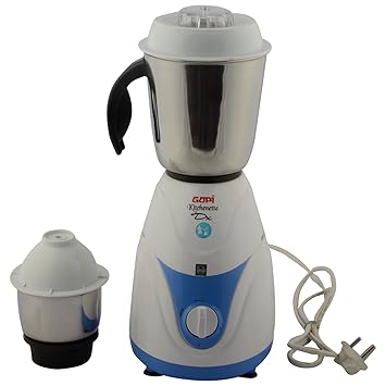 GOPI GA-003 510 Watt Mixer with 2 Jar (White)