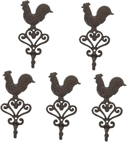 Cabilock Gancho de gancho resistente para colgar en la pared, ganchos vintage para colgar en la pared, ganchos para llaves de pared, ganchos para