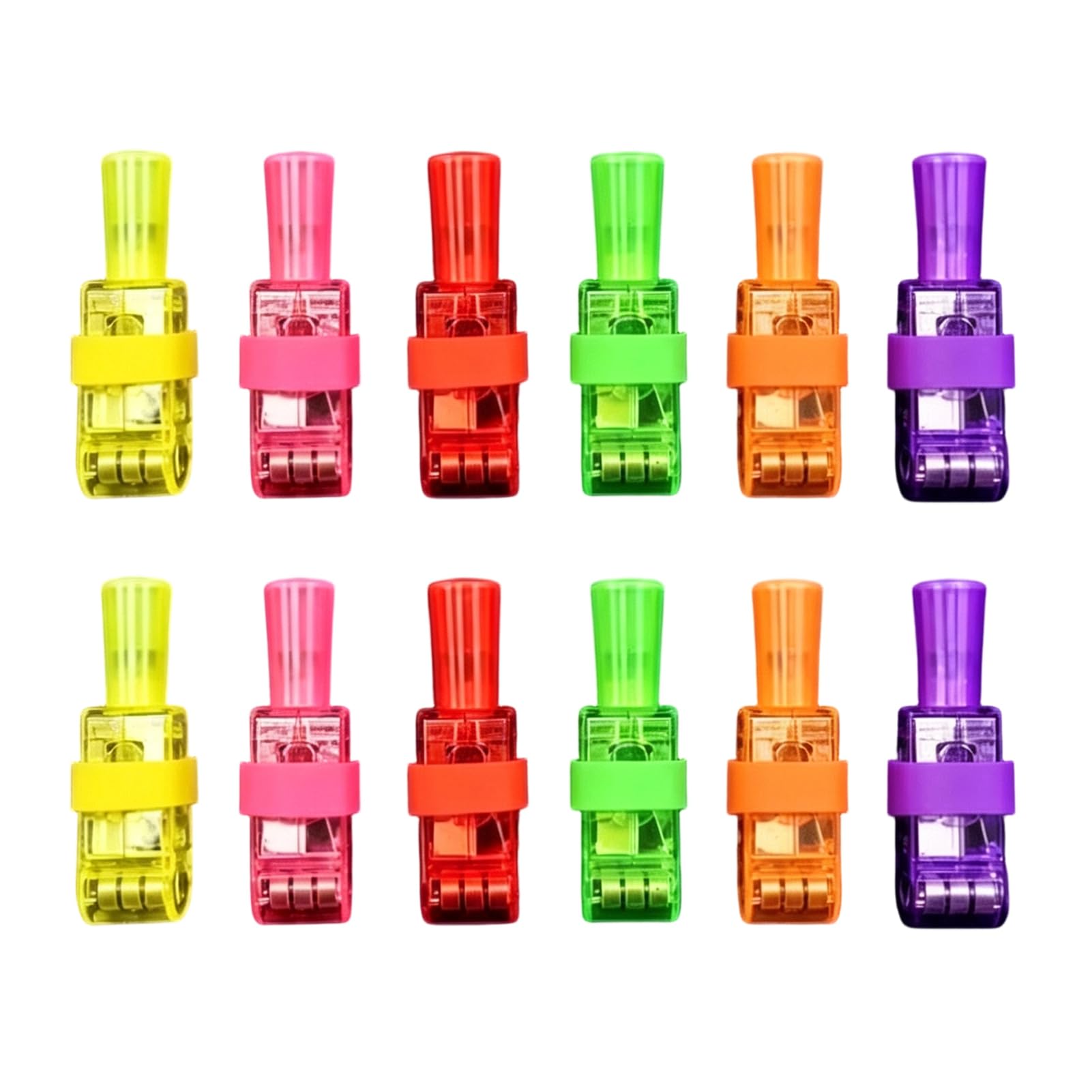12 Pcs Halloween Finger Projector Lights, LED Party Favors