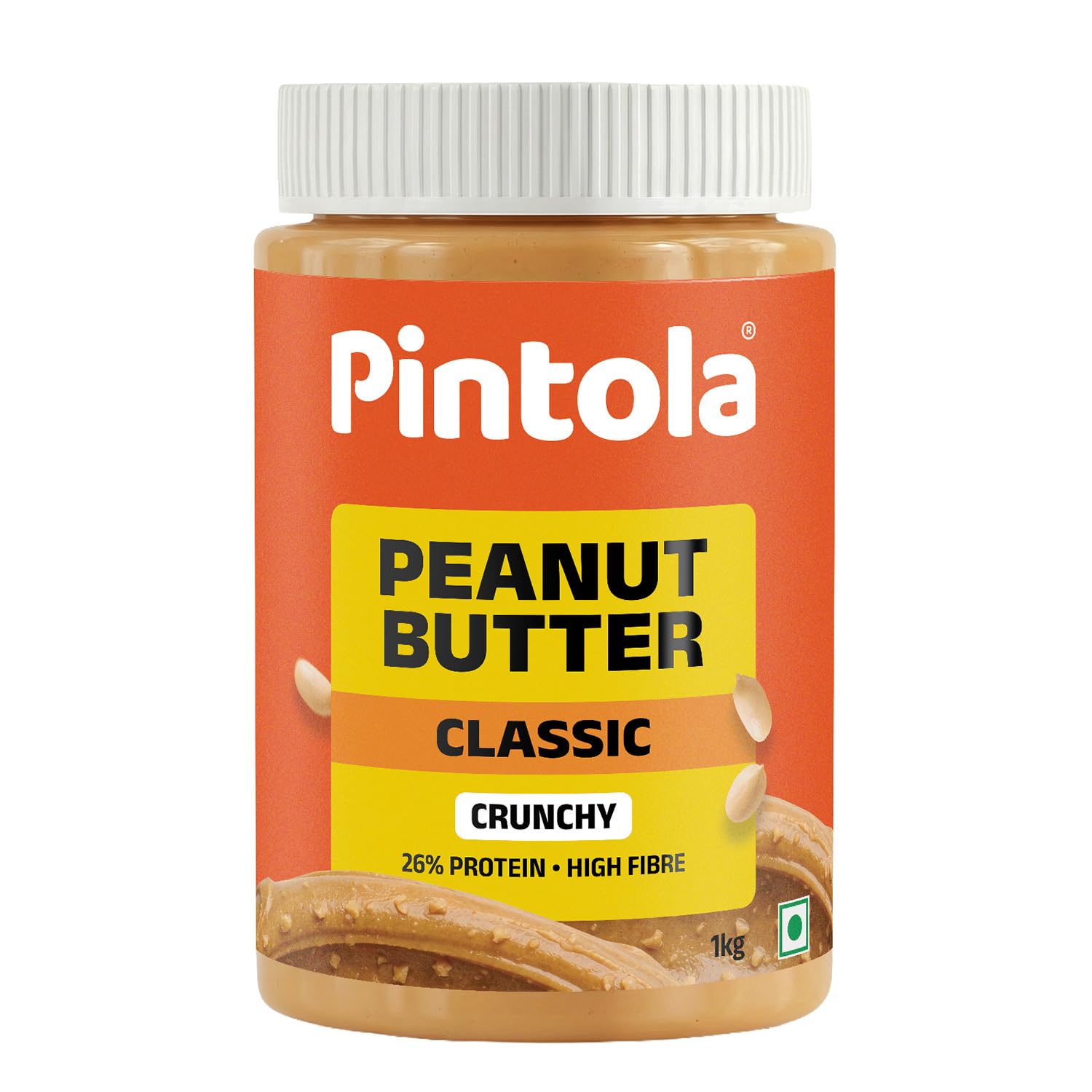 Pintola Classic Peanut Butter (Crunchy) (1 kg)
