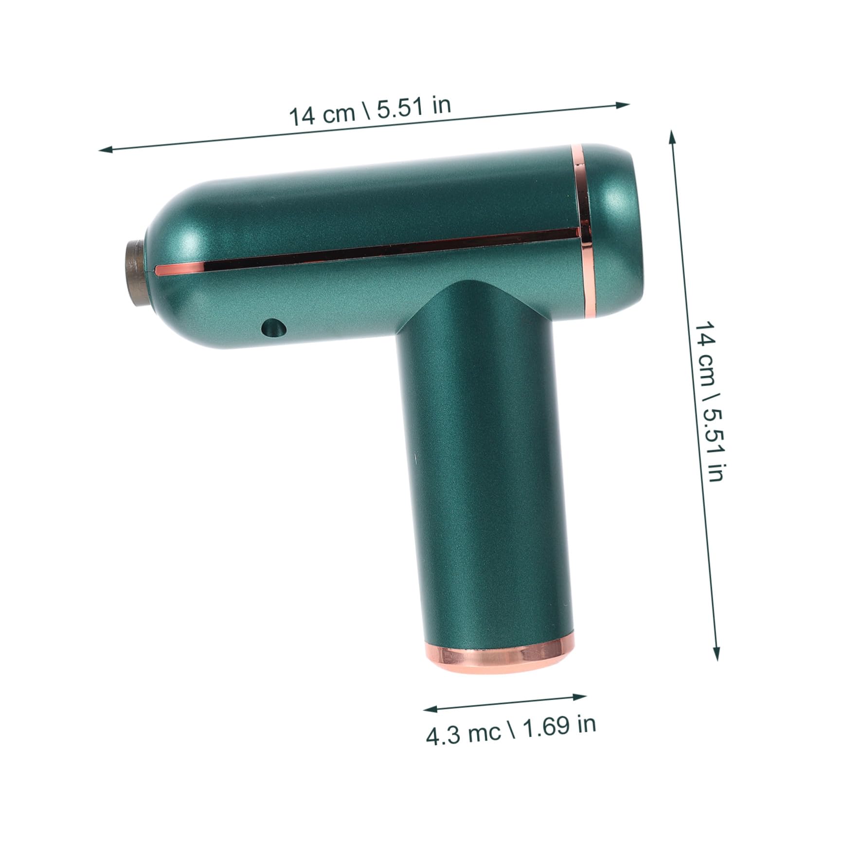 SHERCHPRY Massaggiatore per Fascia Muscolare Strumento per Massaggio Fasciale Rilassante Muscolare Massaggiatore Fitness Strumento per Massaggio Elastico Testine Massaggianti Frequenza