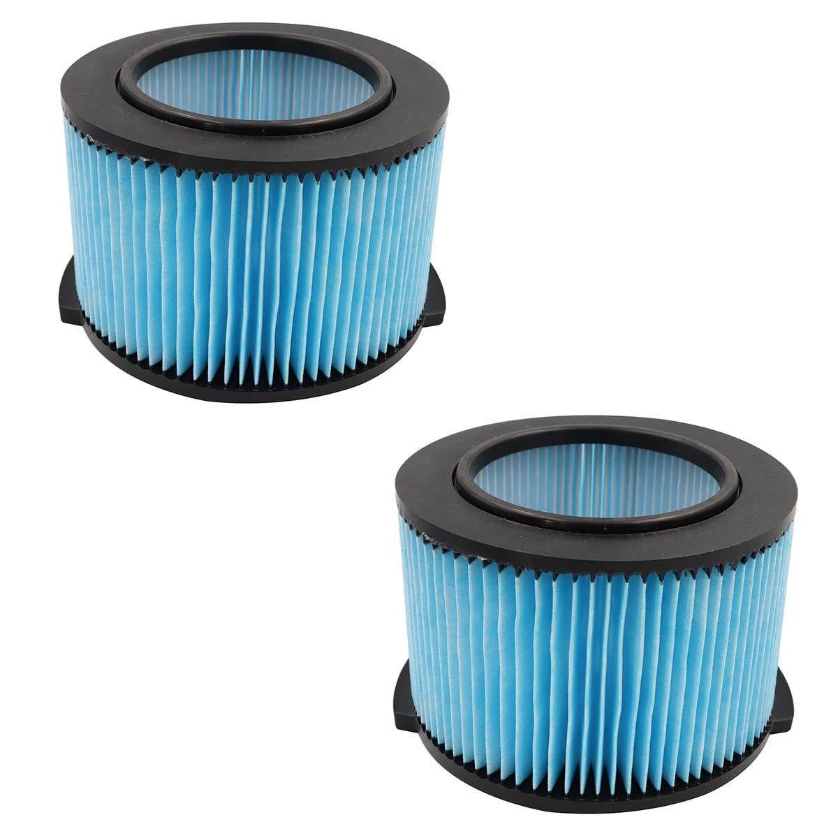 2 Pack VF3500 Vacuum Cleaner Replacement Filter 3-4.5 Gallon Vacuum Wet and Dry 3-Layer Filter Compatible with WD3050 WD4050, WD4070, WD4522, 4000RV, 4500RV