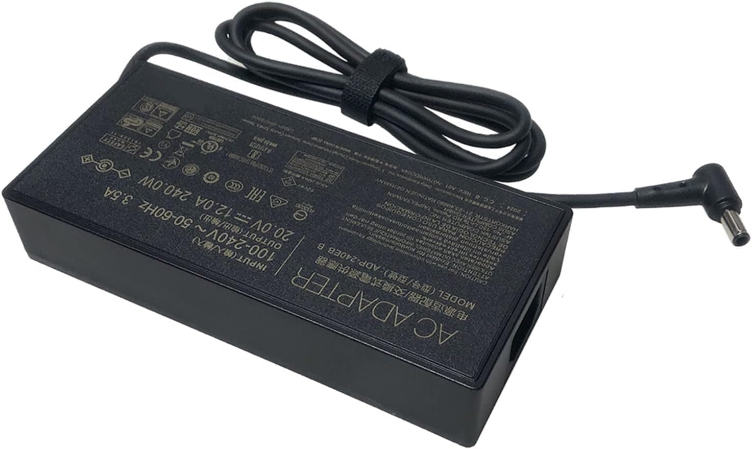 240 W ADP-240EB B 20V 12A zasilacz sieciowy do ASUS ROG 15 GX550LXS RTX2080 S15 S17 G15 G513 GX550LXS RTX2080 G733QM G733QR G733QSA RTX208 0 ładowarka do laptopa