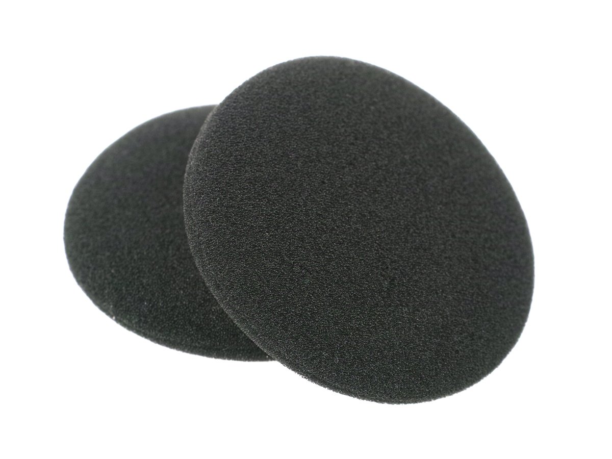Cuscinetti Auricolari In Schiuma 45 Mm, 2 Paia, Ricambio Universale Per Cuffie, Neri