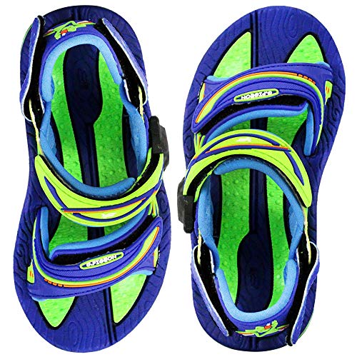Image of Gold Pigeon Shoes Easy SNAP LOCK Outdoor Water Kids Toddler Sandals for Girls & Boys. Everyday, Vocation, Pool, Summer, Beach Essentials.