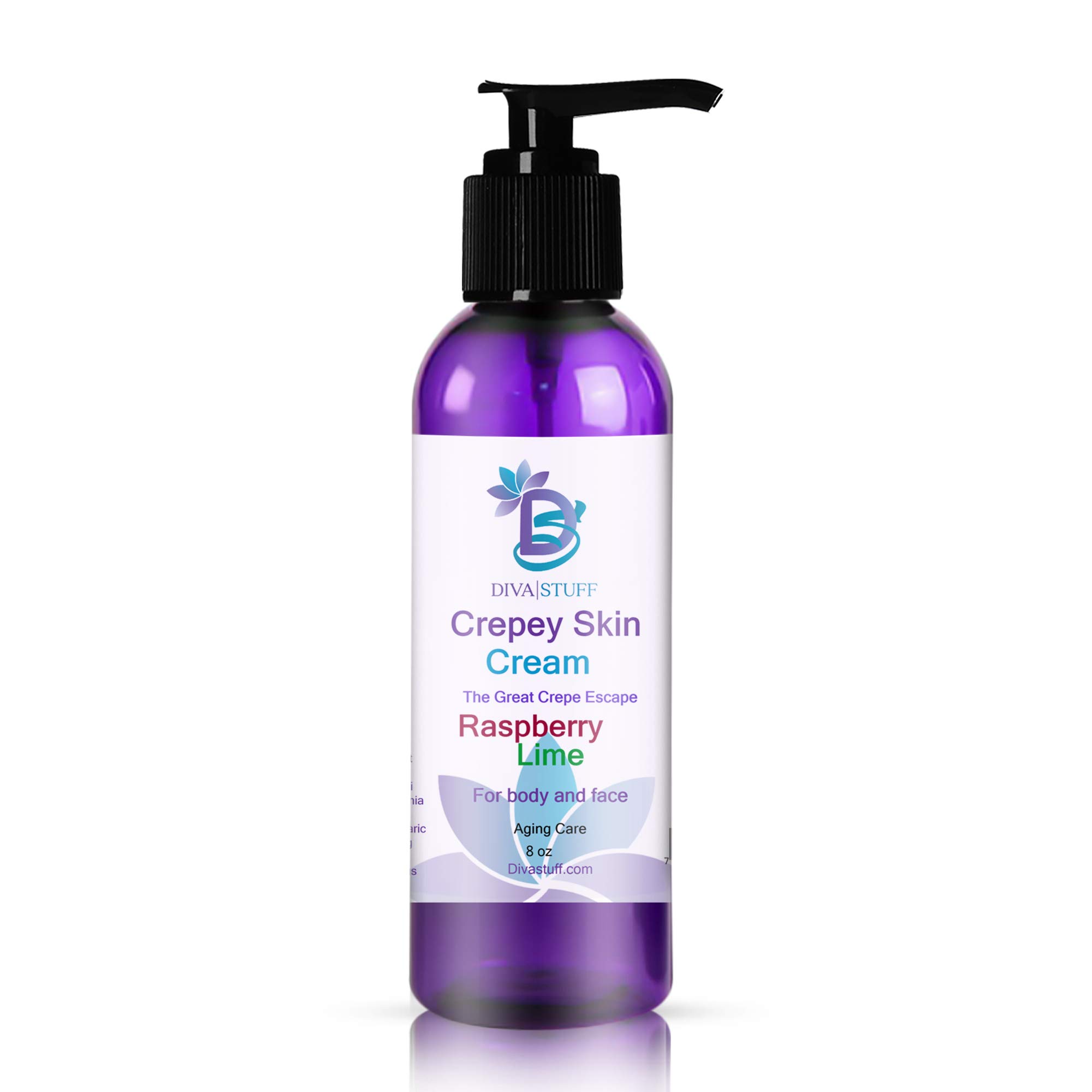 Amazon.com : Diva Stuff Crepey Skin Cream Raspberry Lime | Anti
