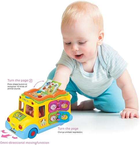 Miniatura 4 de Dimple - Juguetes de radio control con sonido y luces para niños y niños pequeños Bus