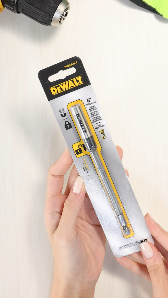 DEWALT Drill Bit Holder Extension, Impact Ready, 6-Inch (DWA6HLDFT