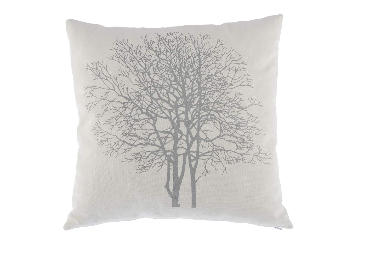 Comarco Sa Cushion canvas white tree dec.45x45 cm
