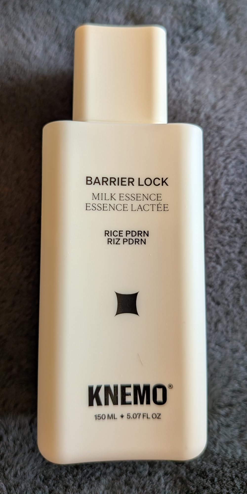 KNEMO BARRIER LOCK Rice PDRN Milk Essence - Intense Hydrating Barrier Repair Toner with 6 Ceramides Deep Moisture for Dry, Sensitive, & Irritated Skin