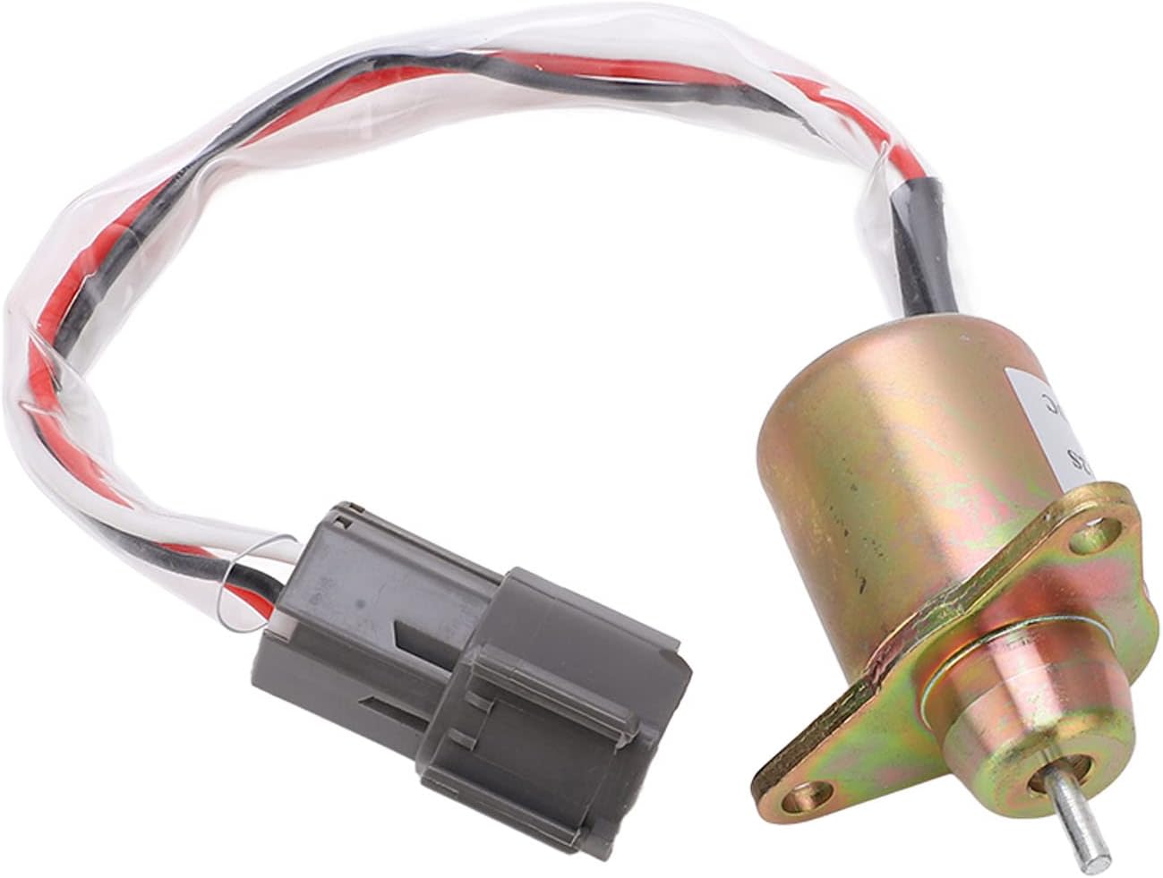 Shut Off Solenoid Valve, 12V Durable Aluminium Alloy Easy