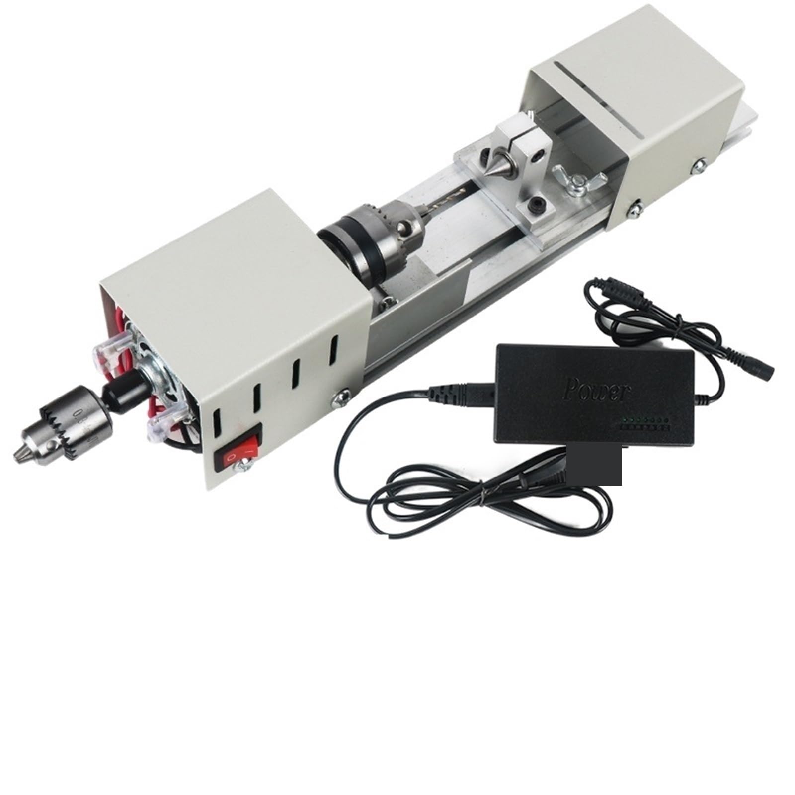 Oberfräse Multi Metall Mini Drehmaschine DIY Holzmodellbau Bohrmühle Holzbearbeitung Buddha Perlendrehmaschine Schleifen Polierperlen 12-24VDC