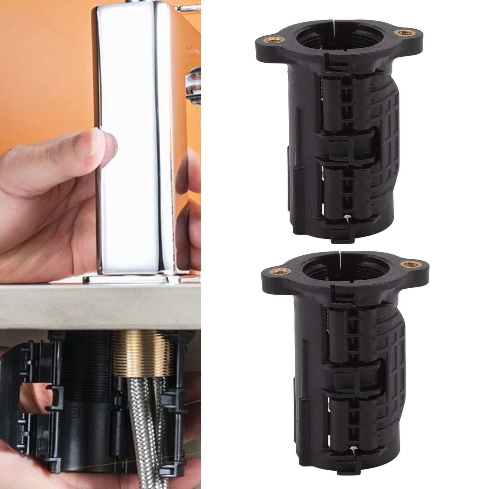 Kitchen Faucet Anti Loose Nut Fastener Clamp for 32mm Threaded Pipe, Quick Release Assembly for Home Maintenance - Image 3