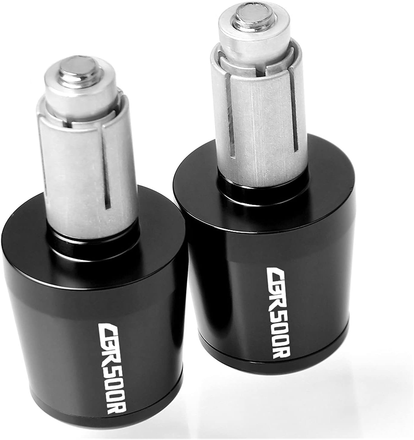 Compatible With Hon Da CBR500R CBR 500R CB500F CB500X 2013-2018 Motorcycle Handlebar Grips Bar Ends Cap Slider(Red)