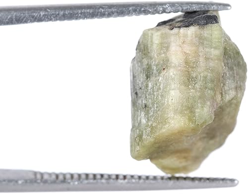 Miniatura 2 de GEMHUB Cristal curativo en bruto natural de turmalina verde áspera de 7.65 quilates para múltiples usos, Gema, Turmalina mejorada