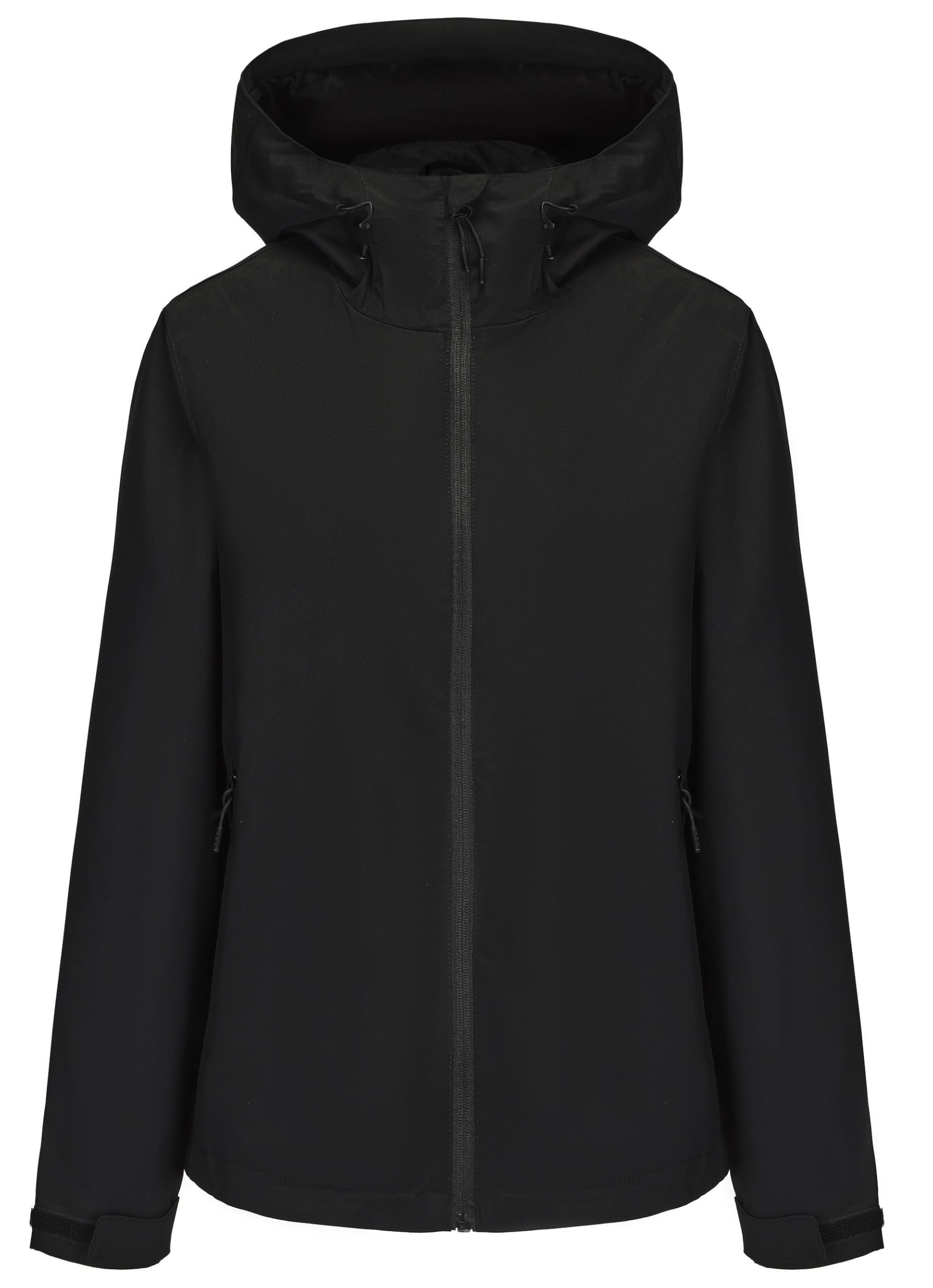 Giacca Impermeabile Donna Antivento Leggera con Cappuccio