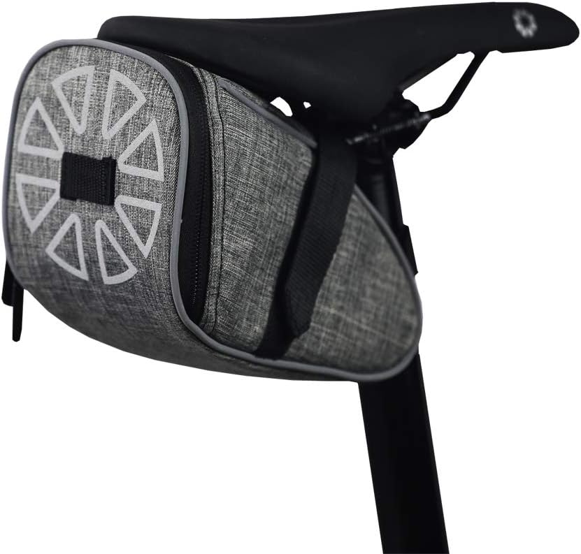 Dahon Bicycle Saddle Bag, Waterproof Strap-On Bike Storage Frame Bag for Cycling