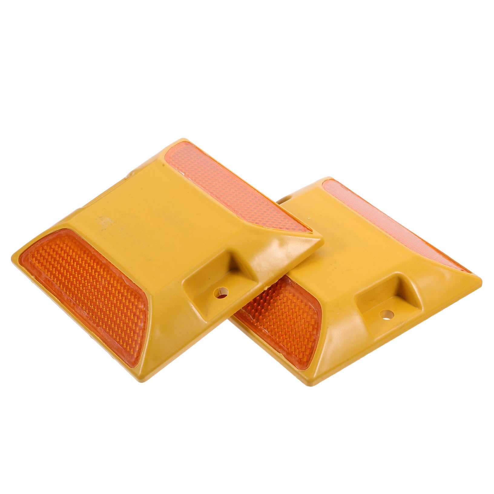 10 Pezzi Segnaletica Stradale In Plastica Riflettente Riflettori Per D'Ingresso Riflettori Stradali Riflettore Di Emergenza Stradale Indicatori Stradali Borchie Stradali