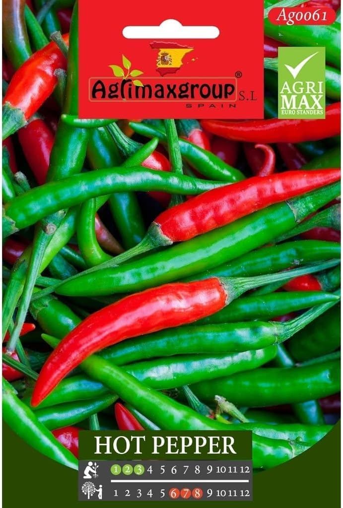 Chilli Hot Pepper F1 (1 Gram)